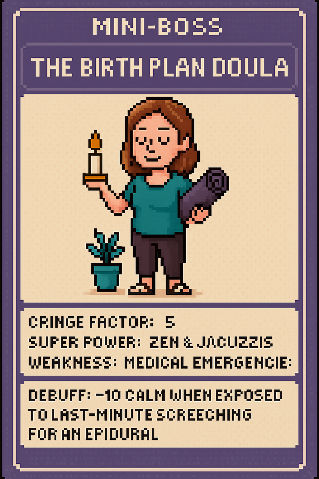 The Birth Plan Doula Game Card